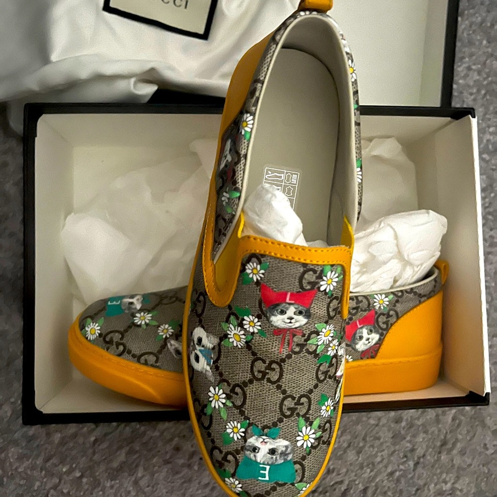*NEW* Gucci Kids “Love Pets” shoes